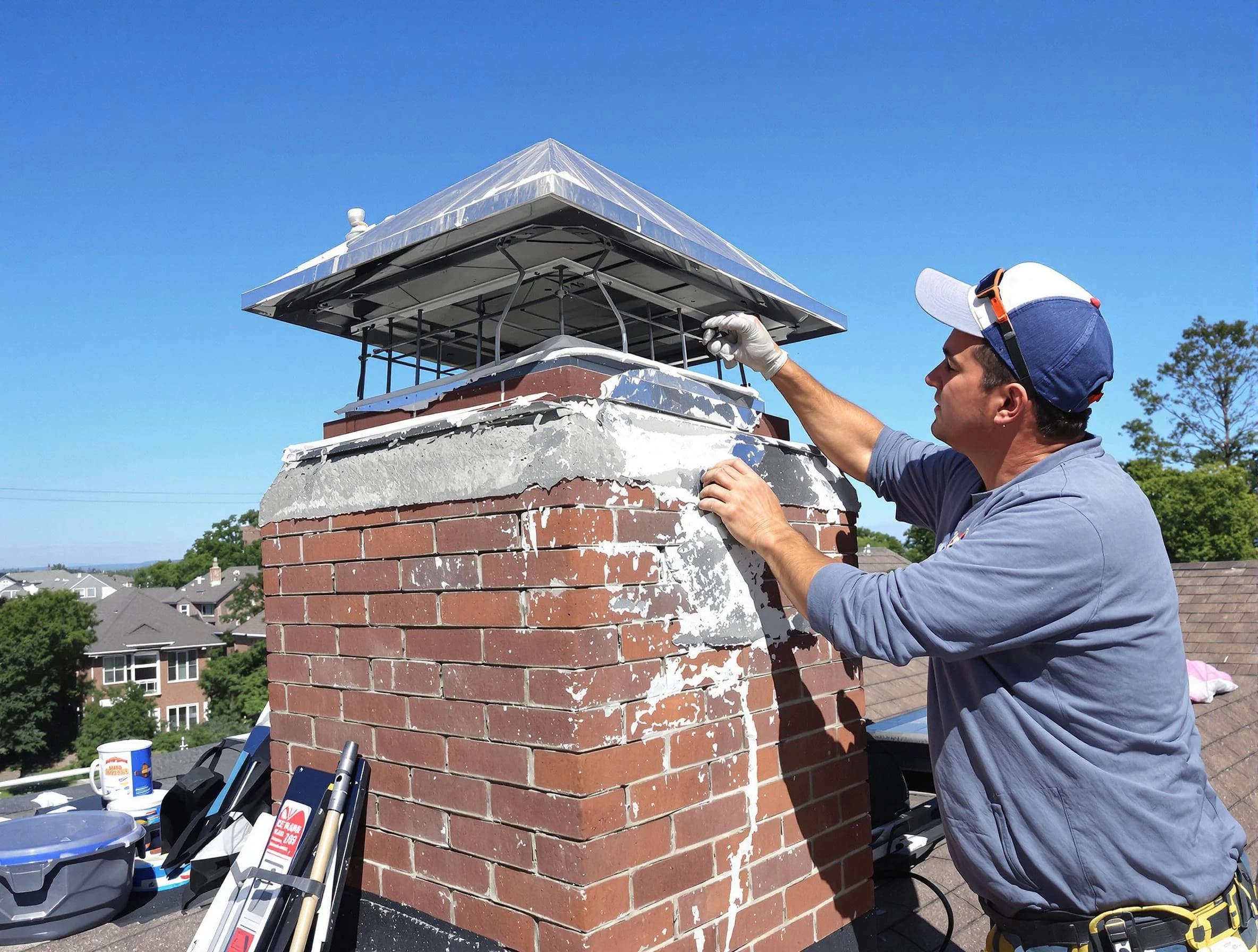 Chimney Crown Services service in Hopewell, VA